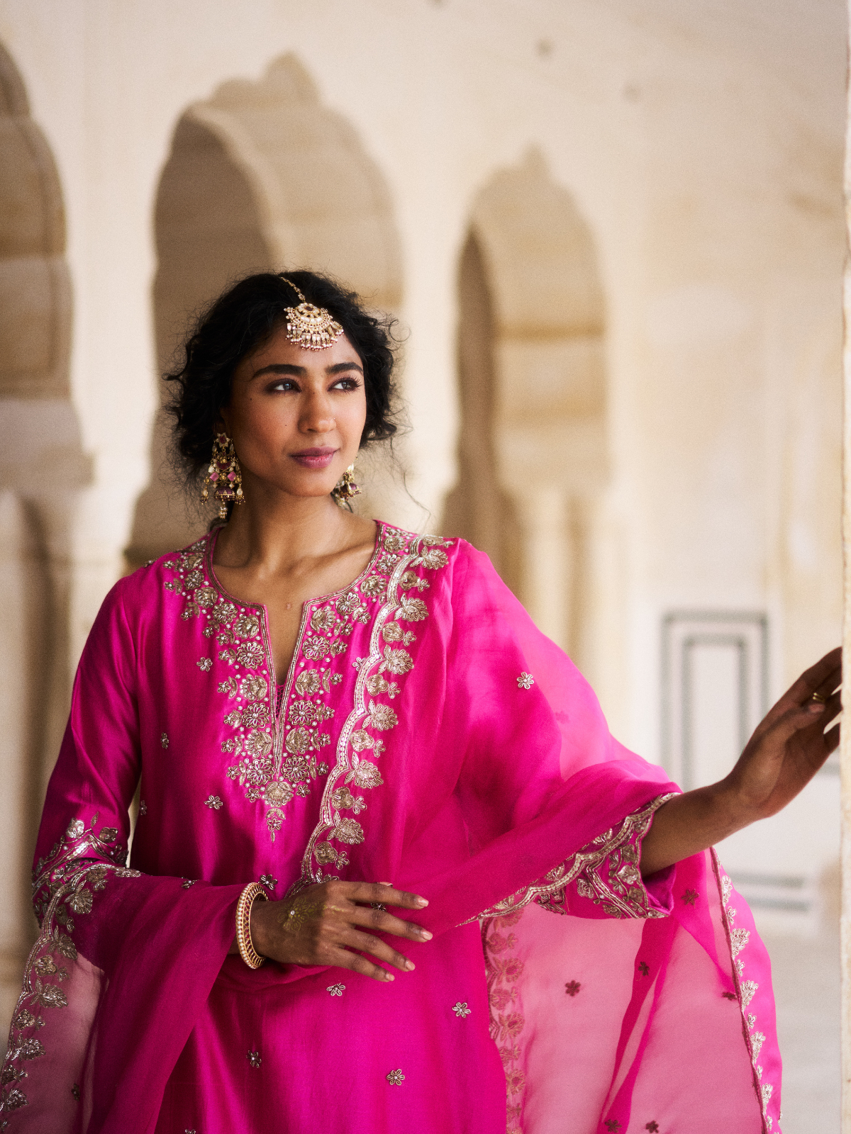 Zoya Sharara Set