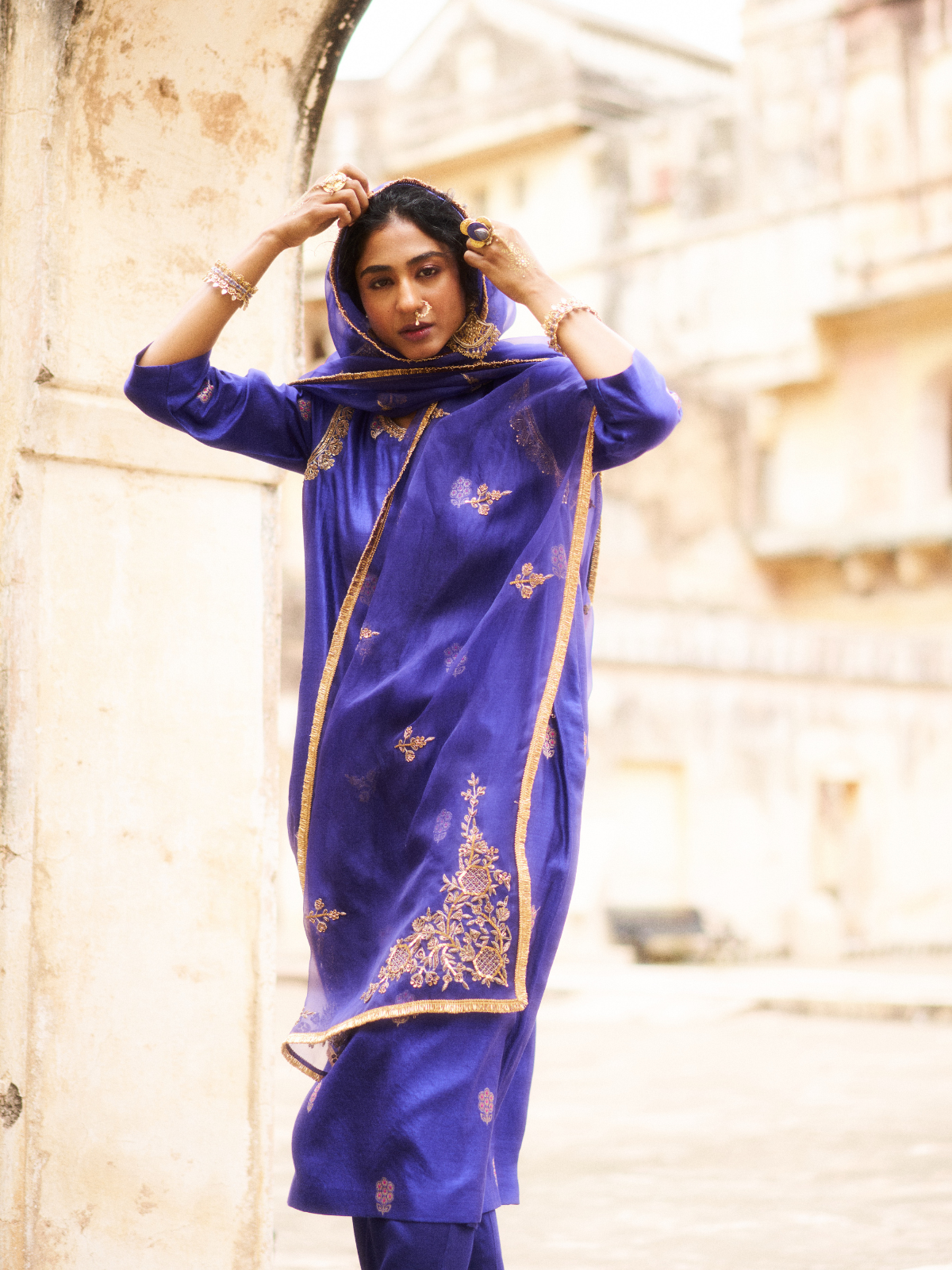 Sitara Set- Indigo