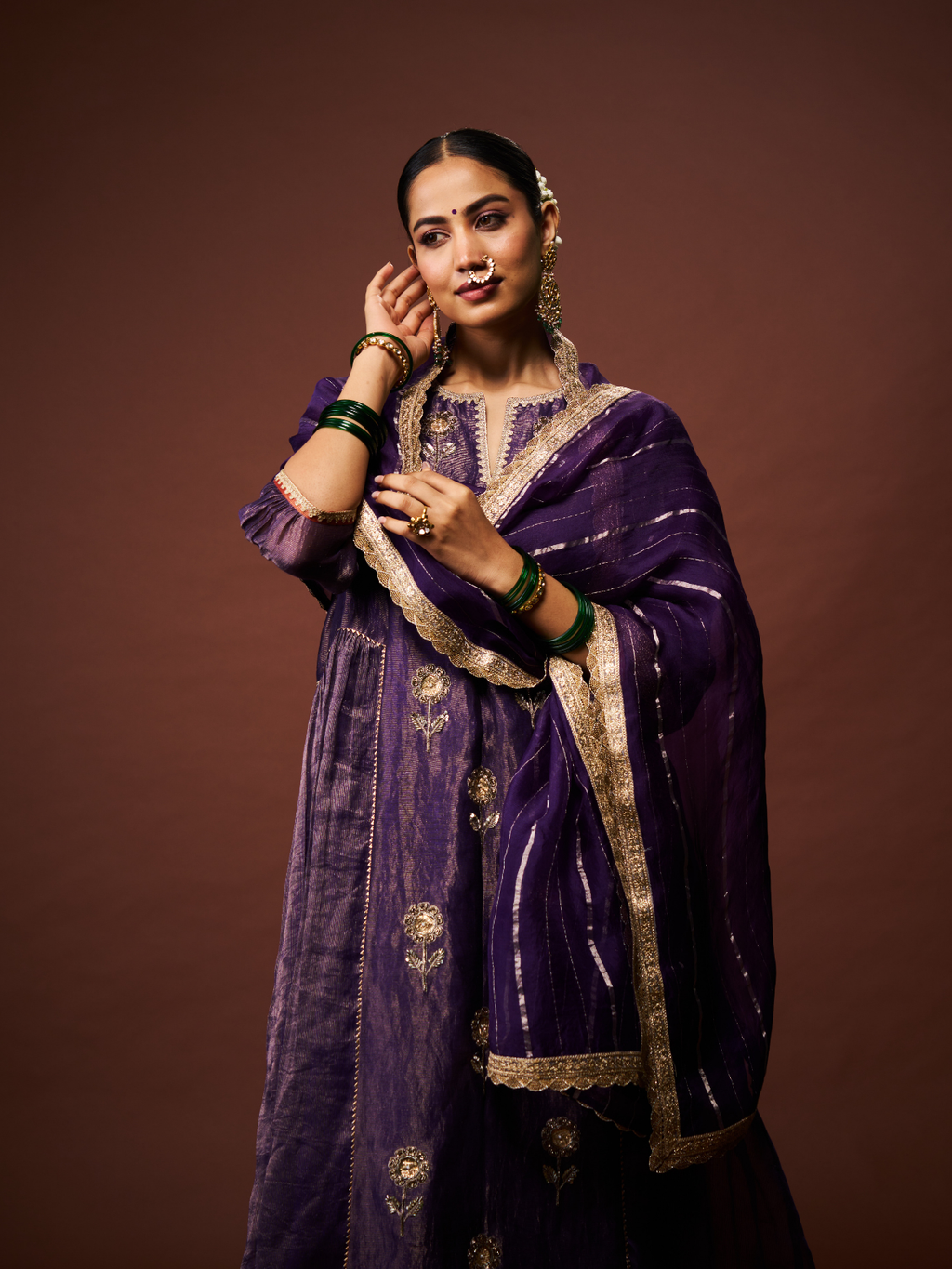 Yasmeen Set- Purple