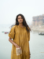 Pocket Dress- Mustard