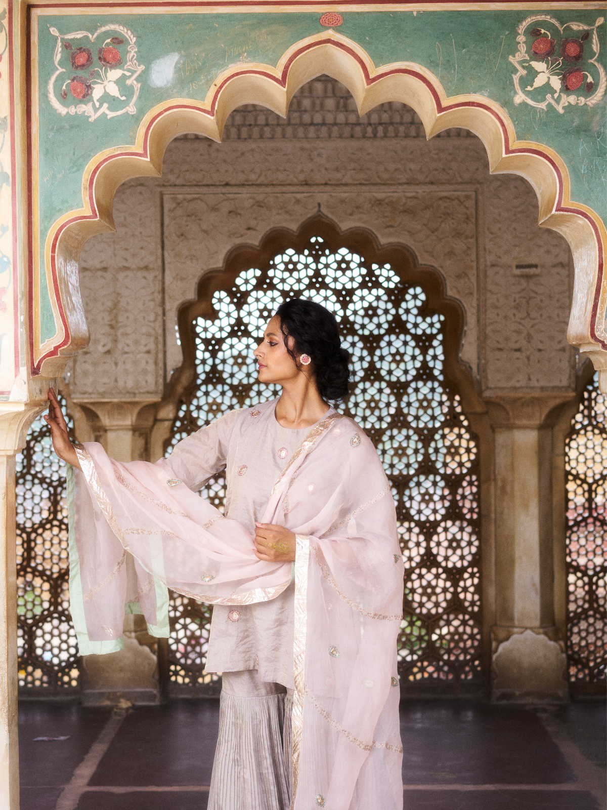 Falak Set- Lavendar