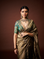 Vintage Boota Saree