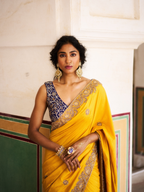 Kasturi Saree- Mustard