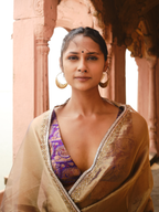 Zara Border Saree