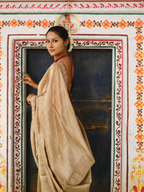 Chevron Border Saree