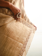 Chevron Border Saree