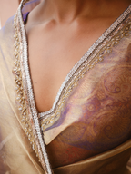 Zara Border Saree