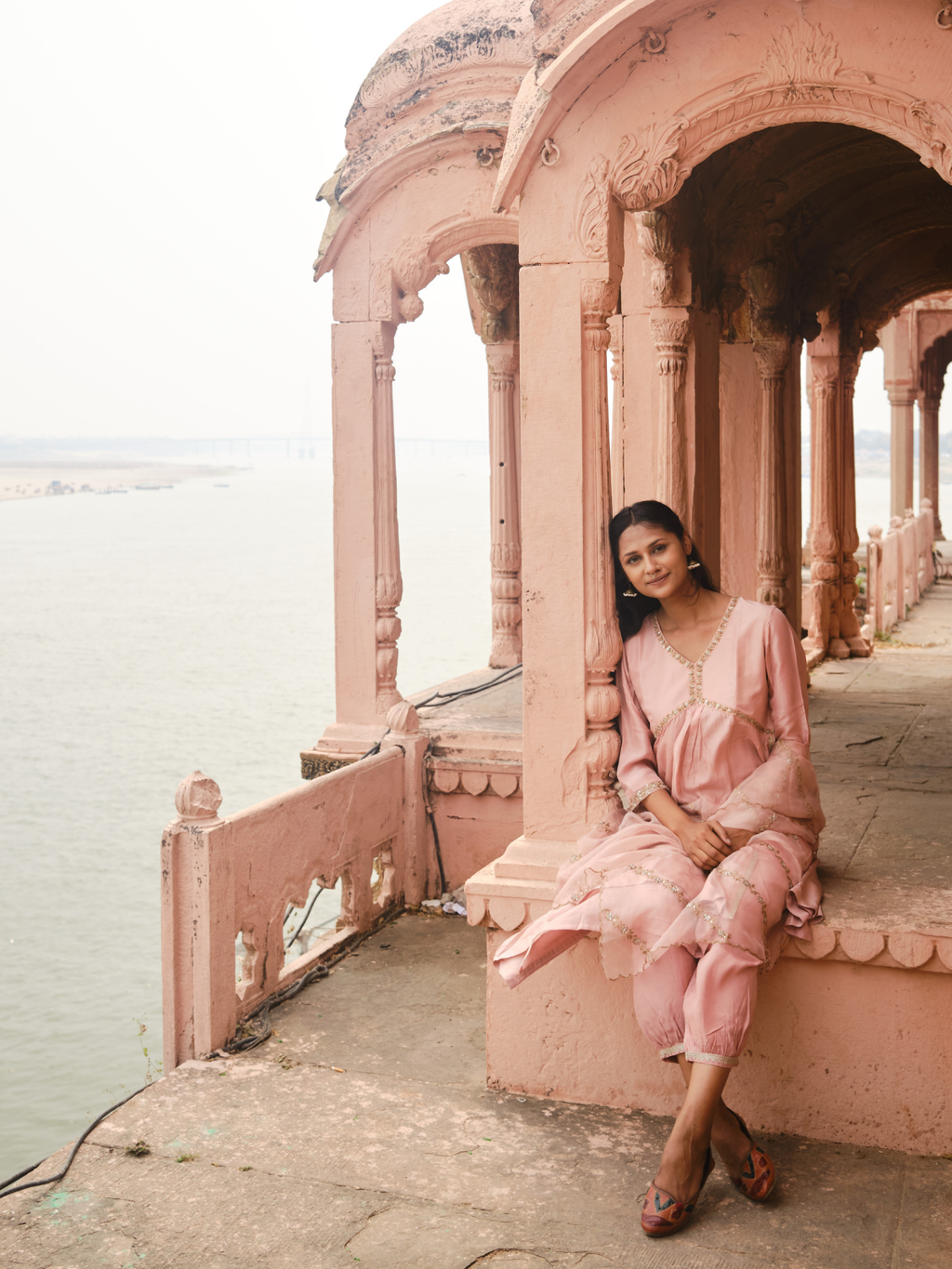 Mira Pleated Kurta Set