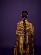 Noor Sharara Set- Gold