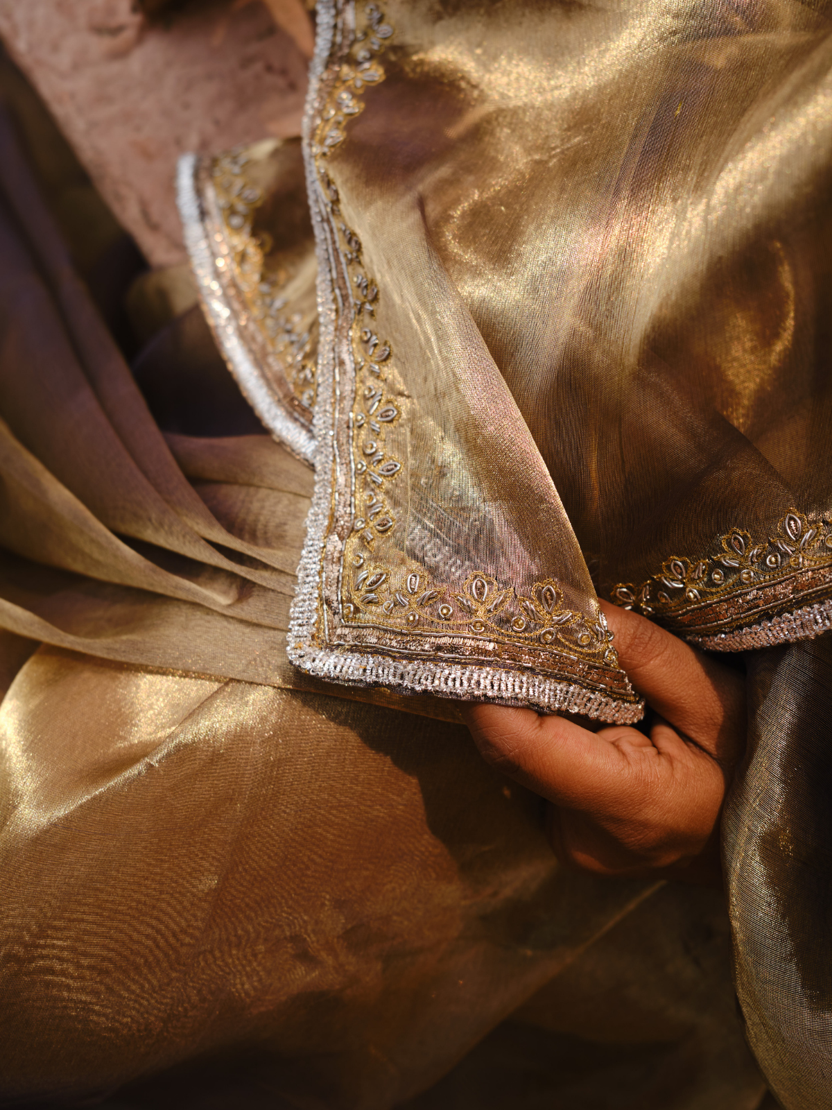 Zara Border Saree