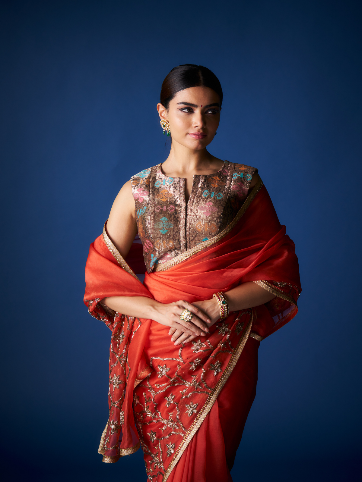 Royal Border Saree