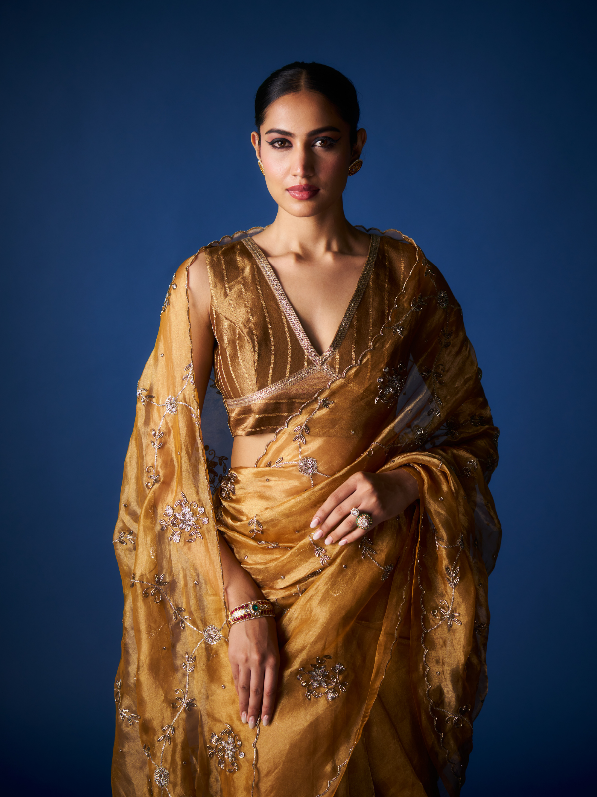 Vintage Jaal Saree