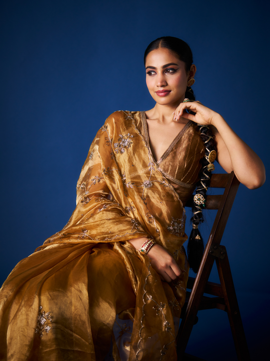 Vintage Jaal Saree