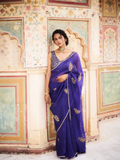 Ithr Indigo Saree