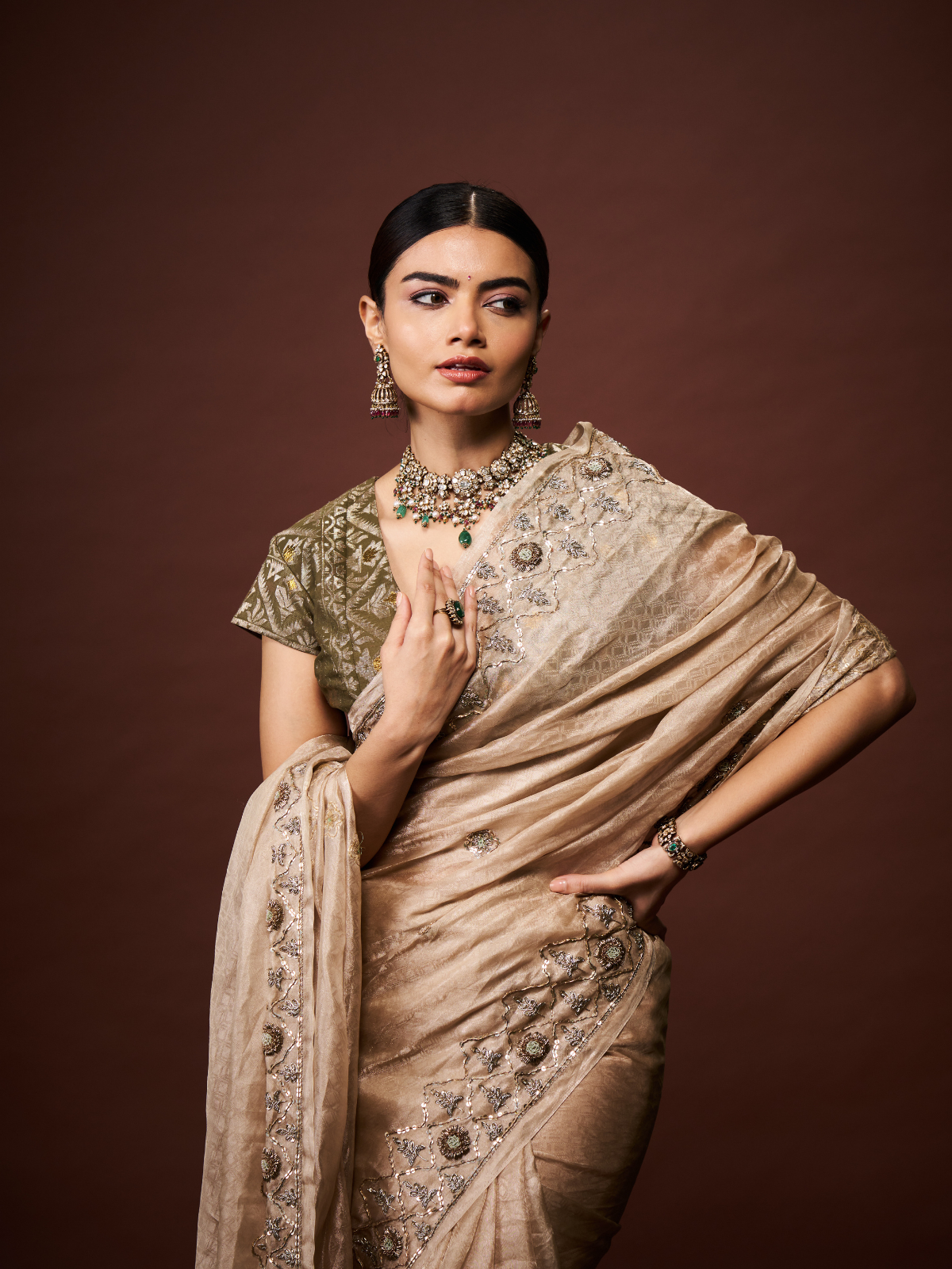 Regal Border Saree