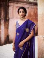 Ithr Indigo Saree